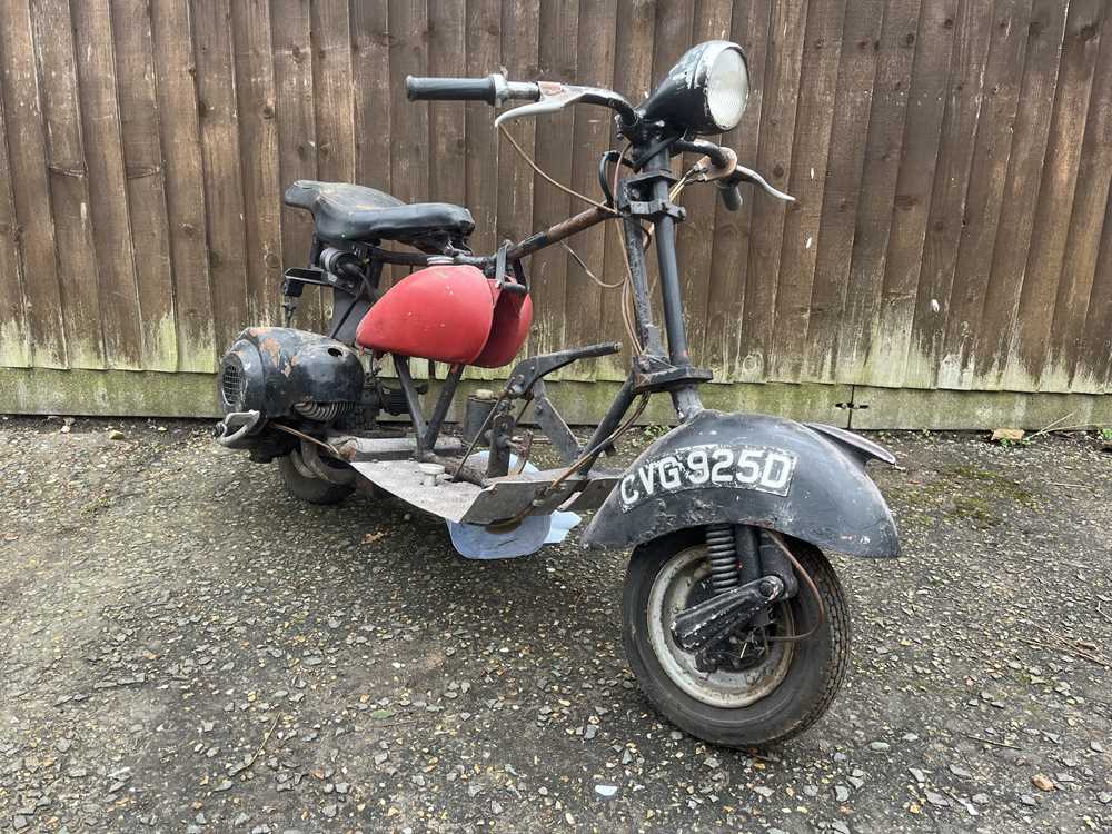 Lot 142 - 1970 Privateer Vespa Douglas-Powered Scooter