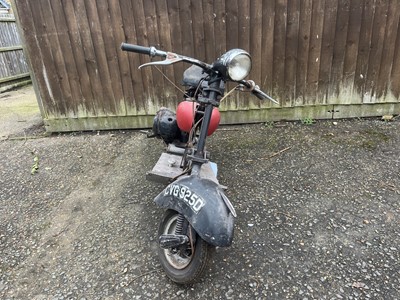 Lot 1970 Privateer Vespa Douglas powered scooter