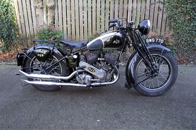 Lot 1938 AJS V-Twin Model 2