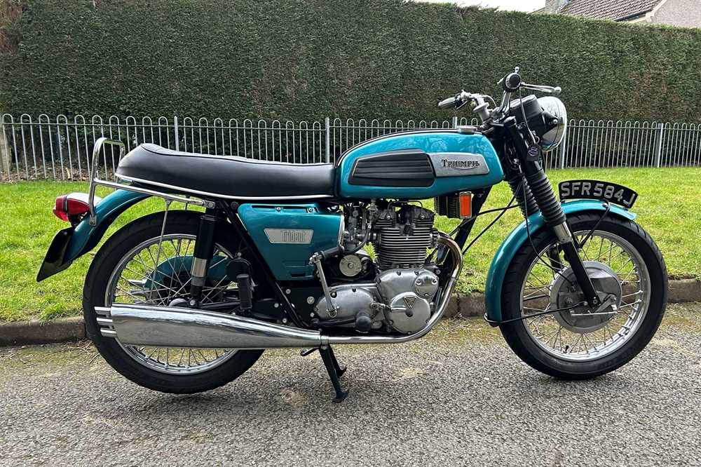 Lot 1970 Triumph T150T Trident