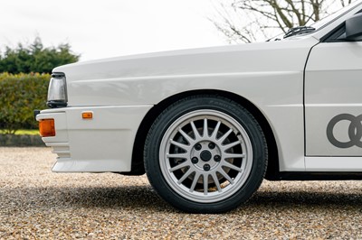 Lot 1986 Audi Quattro 10V