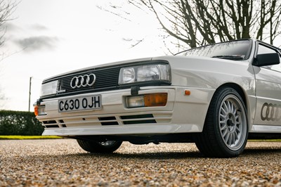 Lot 1986 Audi Quattro 10V