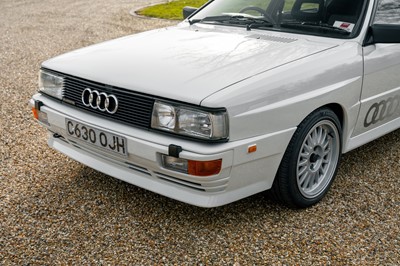 Lot 1986 Audi Quattro 10V