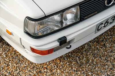 Lot 1986 Audi Quattro 10V