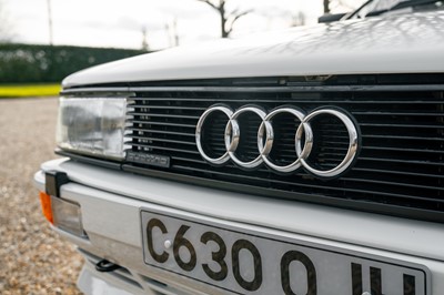 Lot 1986 Audi Quattro 10V