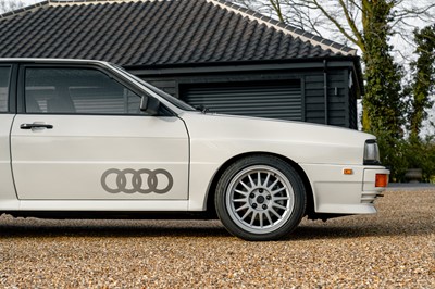 Lot 1986 Audi Quattro 10V