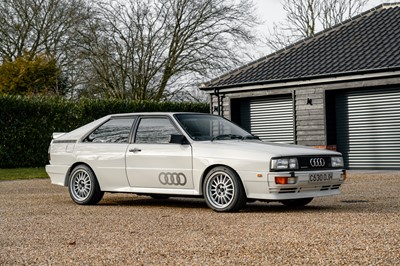 Lot 1986 Audi Quattro 10V