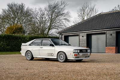 Lot 1986 Audi Quattro 10V