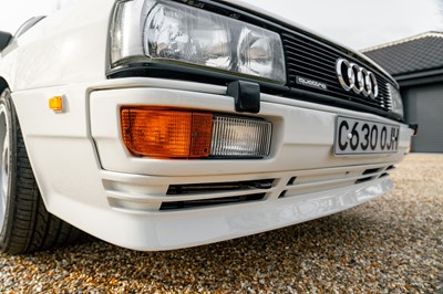 Lot 1986 Audi Quattro 10V