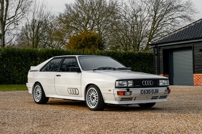 Lot 1986 Audi Quattro 10V