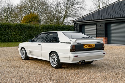 Lot 1986 Audi Quattro 10V