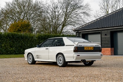 Lot 1986 Audi Quattro 10V