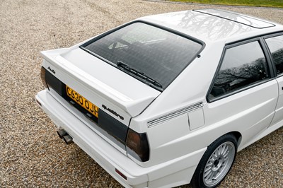 Lot 1986 Audi Quattro 10V