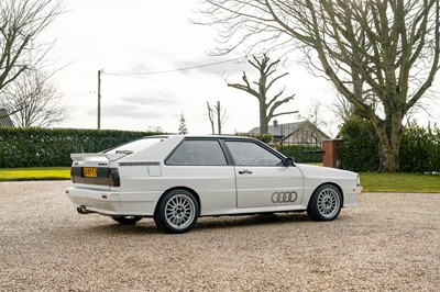 Lot 1986 Audi Quattro 10V