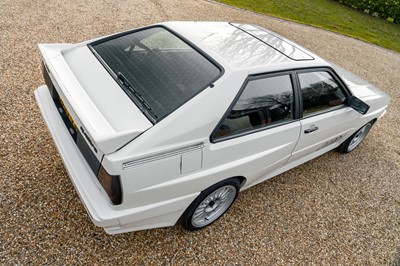 Lot 1986 Audi Quattro 10V