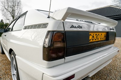 Lot 1986 Audi Quattro 10V