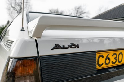 Lot 1986 Audi Quattro 10V