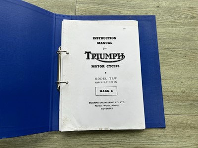 Lot 1978 Triumph TRW