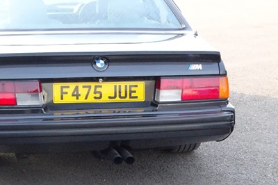 Lot 1988 BMW M635 CSi