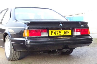 Lot 1988 BMW M635 CSi