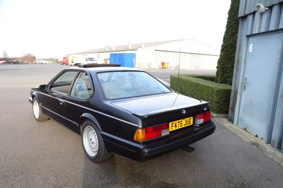 Lot 1988 BMW M635 CSi