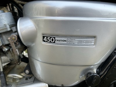 Lot 1966 Honda CB450