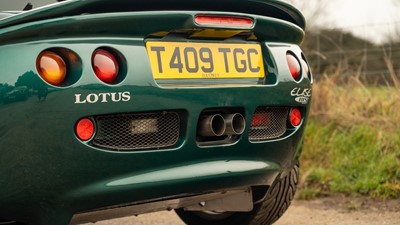 Lot 1999 Lotus Elise 111S