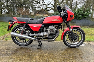 Lot 296 - 1981 Moto Guzzi V50