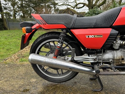 Lot 296 - 1981 Moto Guzzi V50