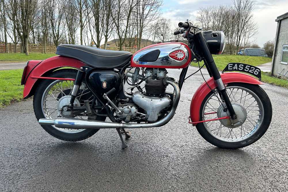 Lot c.1960 BSA A10 Super Rocket