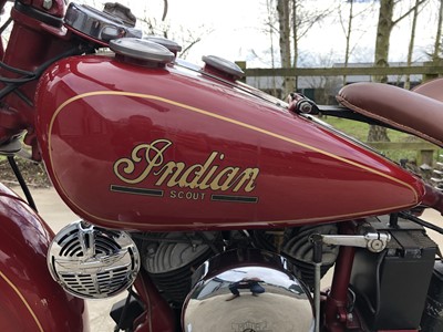 Lot 244 - 1942 Indian Scout 741