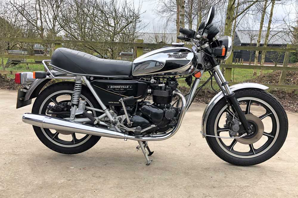 Lot 228 - 1982 Triumph Bonneville Royal Wedding