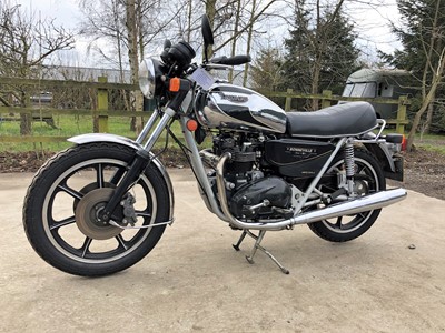 Lot 1982 Triumph Bonneville Royal Wedding