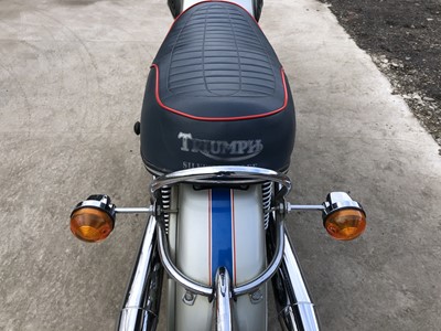 Lot 1977 Triumph Bonneville Silver Jubilee