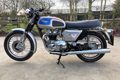 Lot 1977 Triumph Bonneville Silver Jubilee