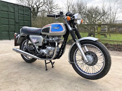 Lot 1977 Triumph Bonneville Silver Jubilee