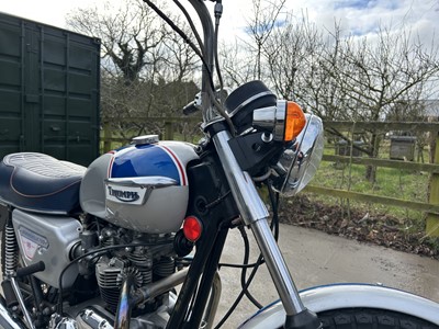 Lot 242 - 1977 Triumph T140J Bonneville Silver Jubilee