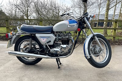 Lot 1977 Triumph T140J Bonneville Silver Jubilee