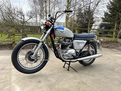 Lot 1977 Triumph T140J Bonneville Silver Jubilee