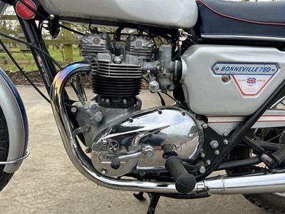 Lot 1977 Triumph T140J Bonneville Silver Jubilee