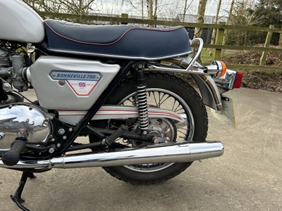 Lot 242 - 1977 Triumph T140J Bonneville Silver Jubilee