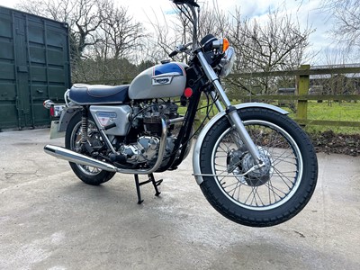 Lot 242 - 1977 Triumph T140J Bonneville Silver Jubilee