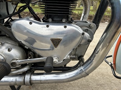 Lot 1958 Triumph Bonneville 'Tangerine Dream'