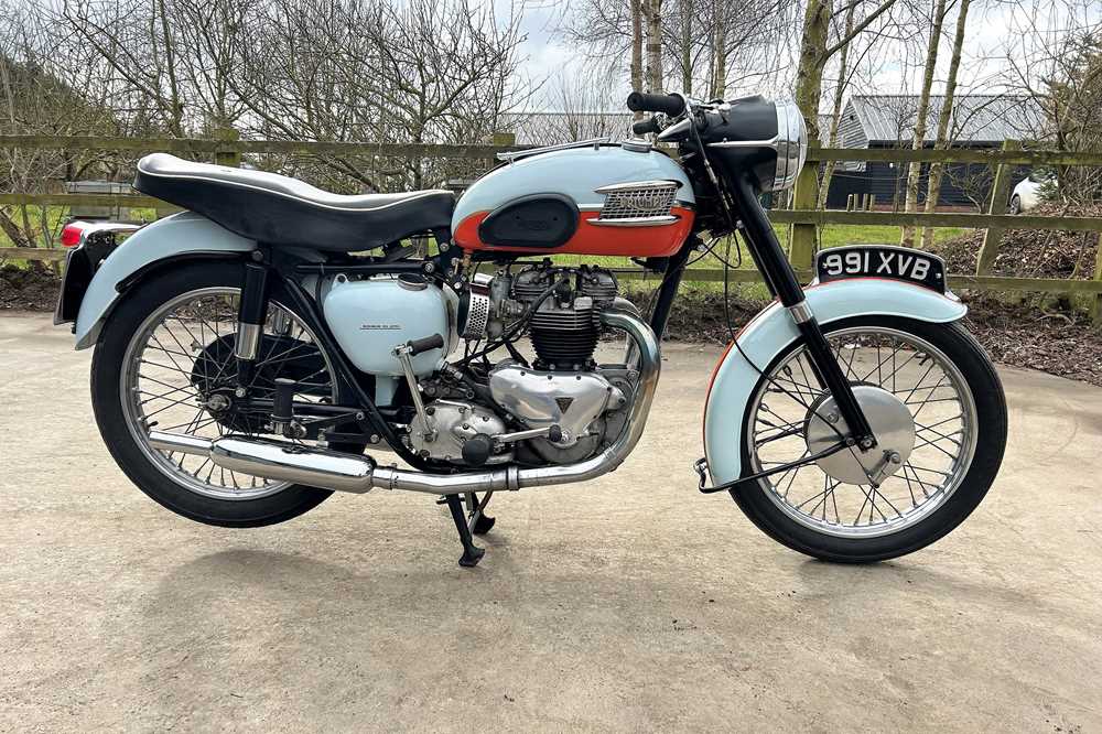 Lot 1958 Triumph Bonneville 'Tangerine Dream'