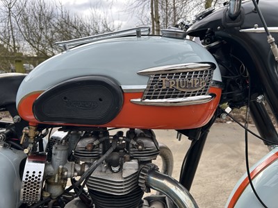 Lot 1958 Triumph Bonneville 'Tangerine Dream'