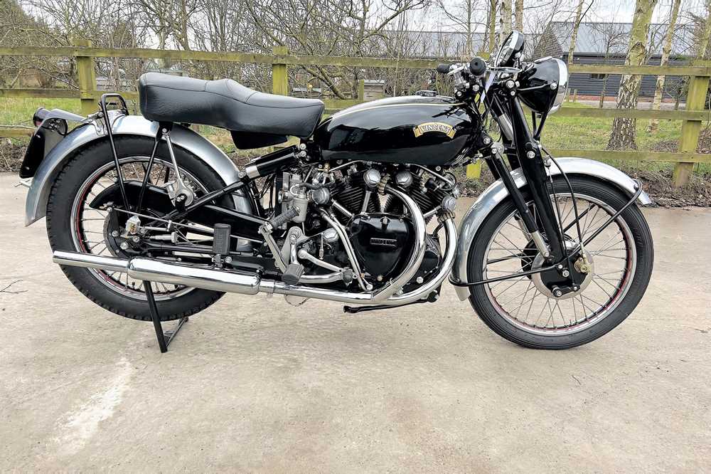 Lot 1955 Vincent Series C Black Shadow