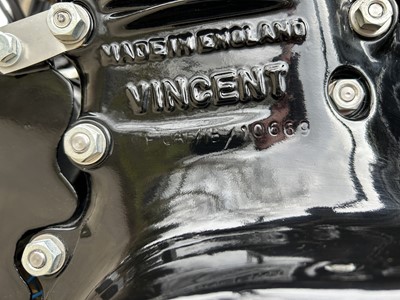 Lot 259 - 1955 Vincent Series C Black Shadow