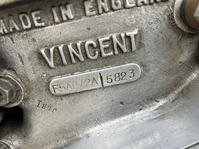 Lot 245 - 1951 Vincent Series C Comet