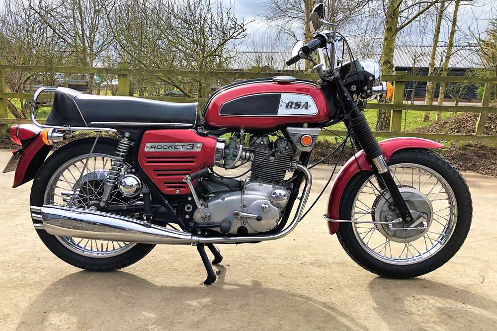 Lot 1970 BSA Rocket 3