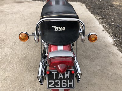 Lot 1970 BSA Rocket 3